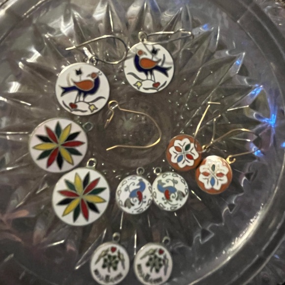 Jewelry - 5 for $20 ♥️ Vintage Pennsylvania PA Dutch Earring Set